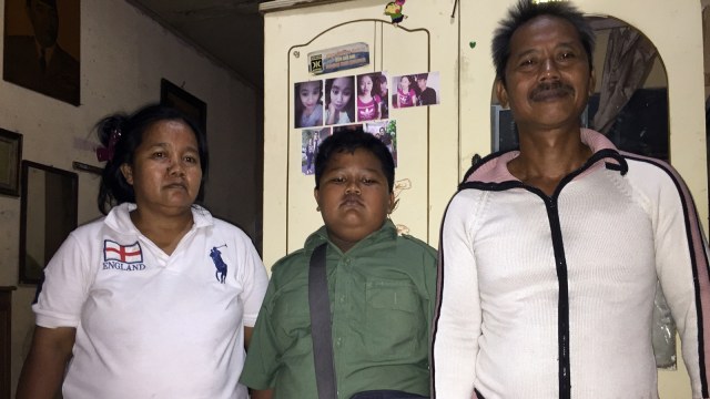Fadli Bersama Keluarga  (Foto: Andreas Ricky Febrian/kumparan)