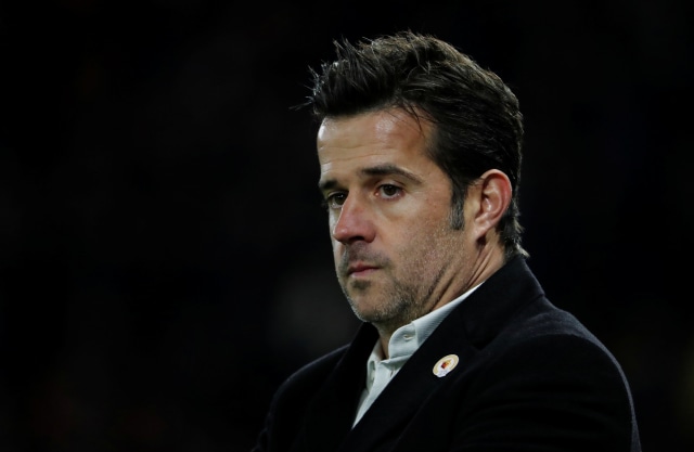 Marco Silva enggan bicara rumor ke Everton. (Foto: REUTERS/Eddie Keogh)