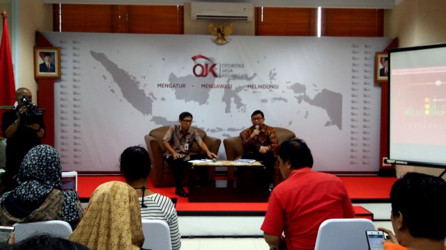 Media Briefing Otoritas Jasa Keuangan (OJK)  (Foto: Ela Nurlaela/kumparan)