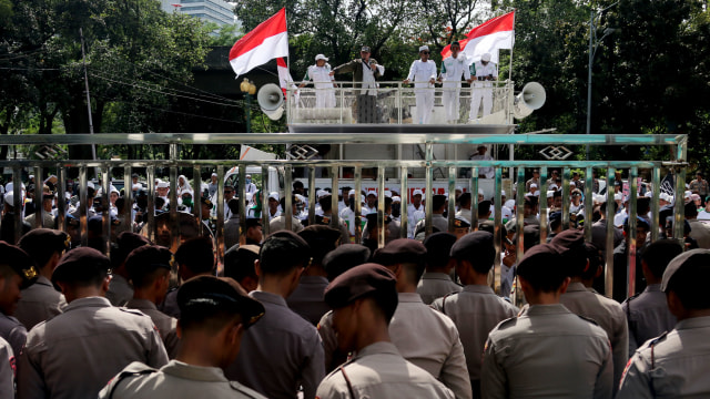 Aksi Tuntaskan Kasus Viktor (Foto: Jamal Ramadhan/kumparan)
