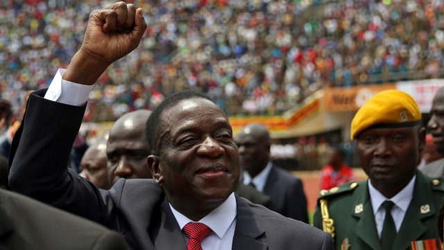 Emmerson Mnangagwa (Foto: REUTERS/Siphiwe Sibeko)