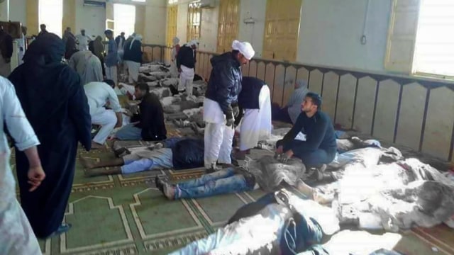 Korban tewas teror penembakan di Mesir. (Foto: AFP)