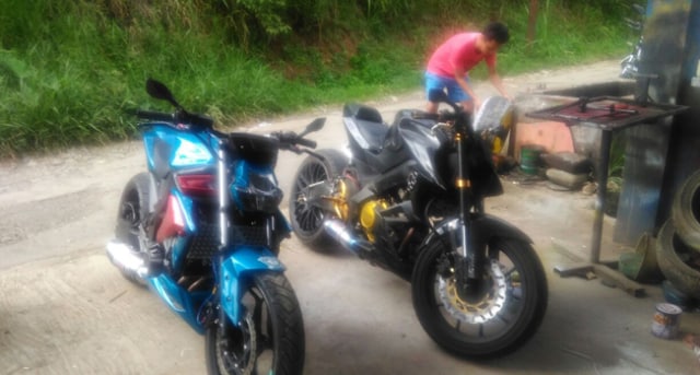 Pasarnya Hingga ke Luar Negeri, Modifikasi Motor Custom di Kadudampit Kabupaten Sukabumi (1)