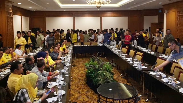 Rapat DPD 1 Golkar (Foto: Paulina Herasmaranindar/kumparan)