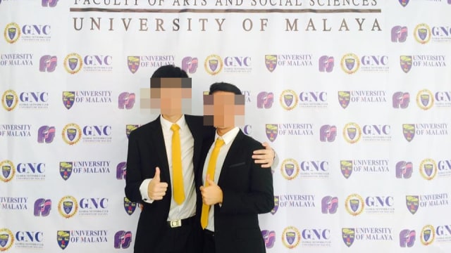 HDS 'Krimi' (kiri) eks mahasiswa UI (Foto: Facebook HDS)