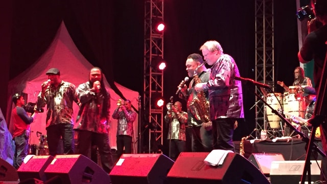 Al McKay Feat. Earth Wind & Fire di JGTC 2017 (Foto: Alexander Vito/kumparan)