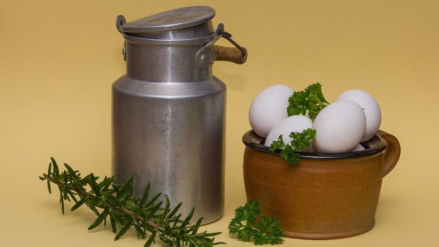 Susu dan Telur (Foto: Pixabay)