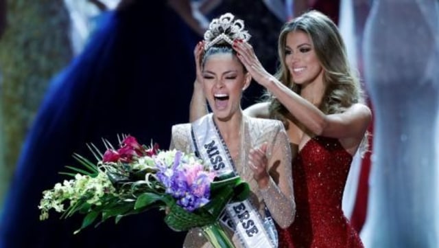 Demi-Leigh Nel-Peters Miss Afrika Selatan (Foto: Reuters/Steve Marcus)
