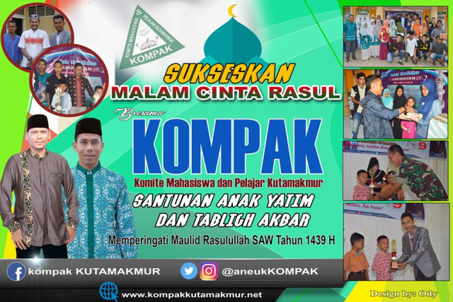 MAULID BERSAMA YATIM PIATU, KOMPAK BUTUH ULURAN TANGAN DONATUR