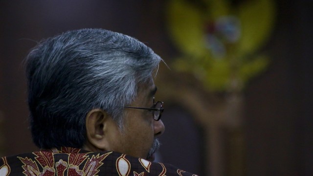 Sidang eksepsi Nur Alam Foto: Rivan Lingga/Antara