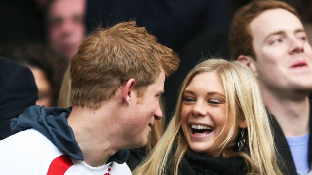 Pangeran Harry dan Chelsy Davy (Foto: Chris Ratcliffe/AFP)