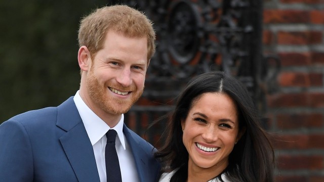 Prince Harry bersama Meghan Markle (Foto: REUTERS/Toby Melville)