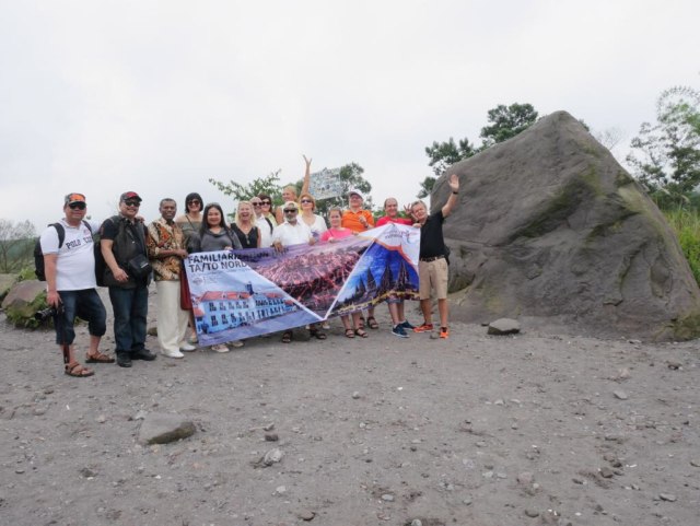 Aksi Tanam Pohon di Gunung Merapi