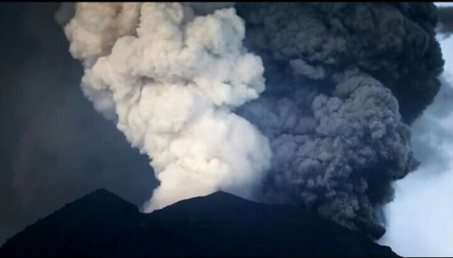 Gunung Agung (Foto: Twitter @Sutopo_BNPB)