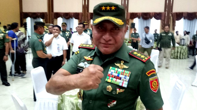 Pangkostras Edy Rahmayadi, di acara ASEAN AARM (Foto: Adhim Mugni/kumparan)