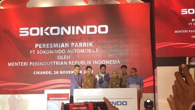 Peresmian Pabrik Sokon  (Foto: Citra Pulandi Utomo/kumparan)