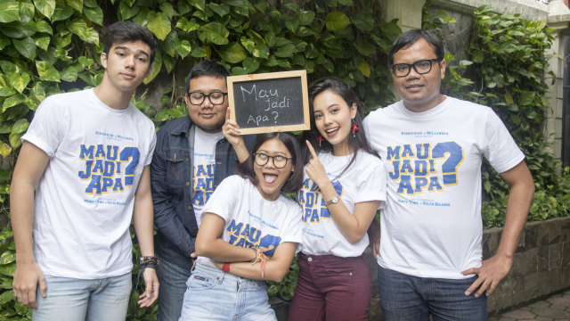 Pemain film "Mau Jadi Apa?" (Foto: Jafri Anto/kumparan)
