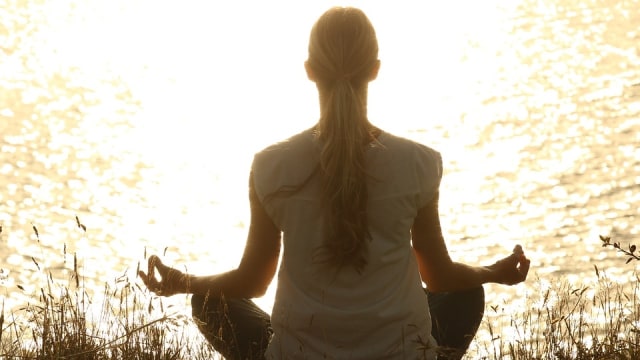 Illustrasi  yoga  Foto: Pixabay