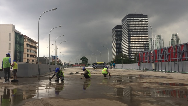 Suasana stasiun Sudirman Baru (Foto: Soejono Eben Ezer Saragih/kumparan)