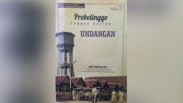 Tampilkan Menara Air Jember, Undangan Probolinggo Tempoe Doeloe Jadi Sorotan