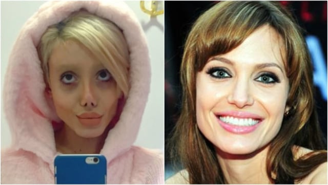 Sahar Tabar dan Angelina Jolie (Foto: Instagram.com/@sahartabar_official & wikipedia commons)