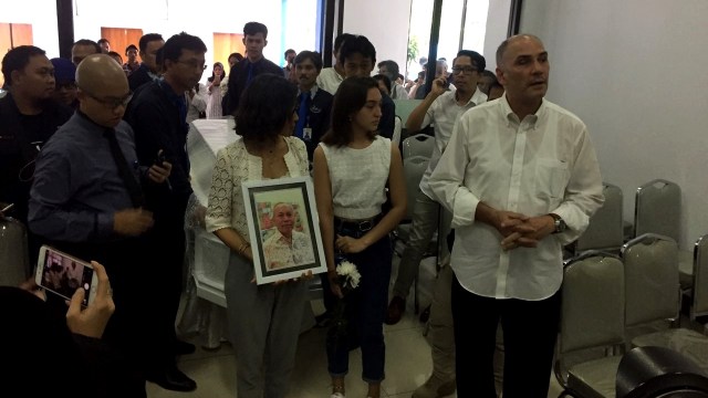 Prosesi kremasi Bondan Winarno (Foto: Raga Imam/kumparan)