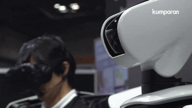 Robot humanoid Toyota. (Foto: Harumi Ozawa, Quentin Tyberghien/AFPTV)