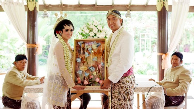 Pernikahan Fajar Widi dengan Mahar Bitcoin (Foto: Dok. Fajar Widi)