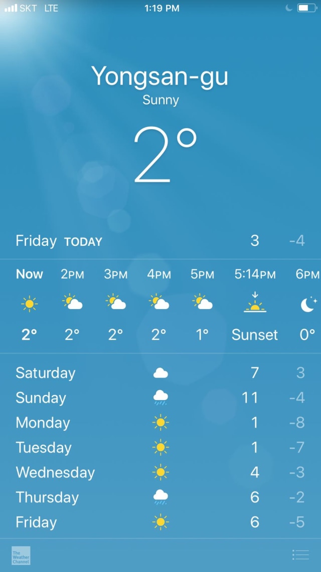 Udara dingin di Seoul (Foto: Dok. Aji Surya)