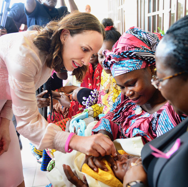 Imuniasai polio pada anak (Foto: Instagram/@sylviabongo)