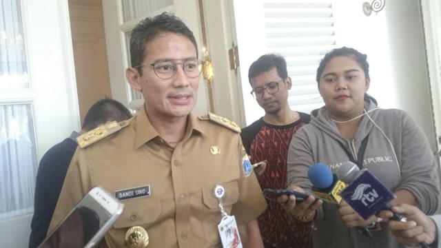 Wakil Gubernur DKI Jakarta, Sandiaga Uno (Foto: Nabilla Fatiara/kumparan)