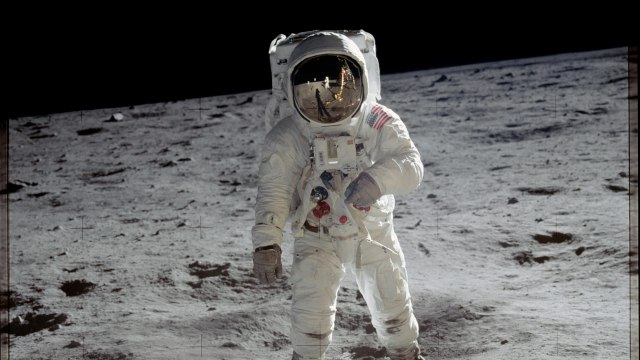 Astronaut NASA Buzz Aldrin di Bulan. (Foto: NASA)