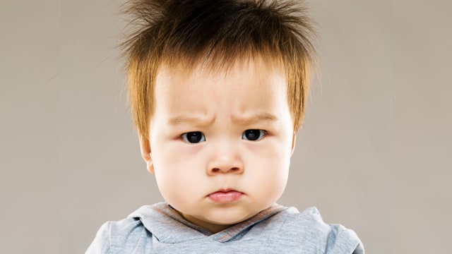 Ilustrasi balita yang sedang marah (Foto: Thinkstock )