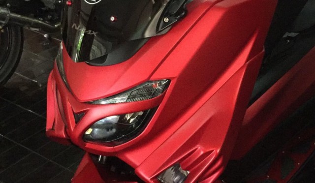 Motor warna doff (Foto: Aditya Pratama Niagara/kumparan)