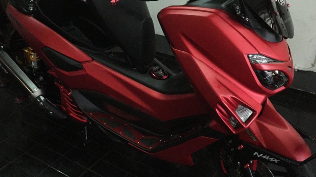 Motor warna doff (Foto: Aditya Pratama Niagara/kumparan)