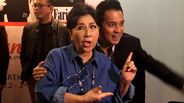 Fatur dan Titiek Puspa (Foto: Alexander Vito/kumparan)