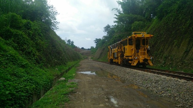 Progres Pembangunan Jalur KA Makassar-Parepare. (Foto: Dok. Dojok Setijowarno)