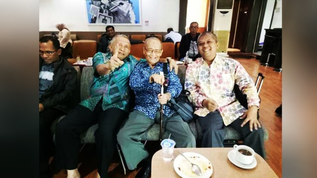 Amien Rais dan Syafii Maarif (Foto: Twitter/@IksanPM)