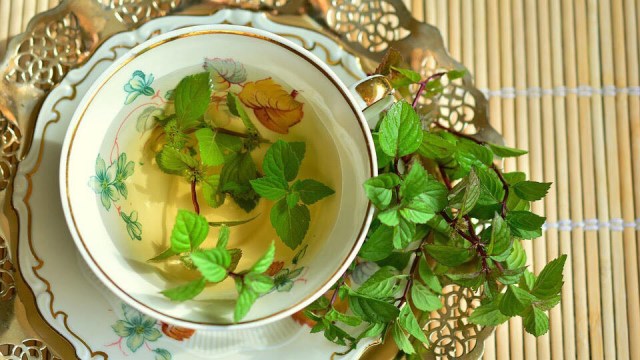 Ilustrasi teh peppermint (Foto: Pixabay)