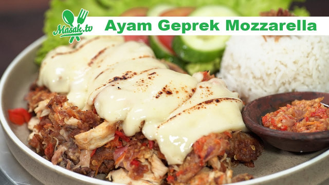 Santapan Lezat Ayam Geprek Mozarella