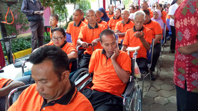 Anies Baswedan menghadiri hari disabilitas (Foto: Nadia Jovita Injilia Riso/kumparan)