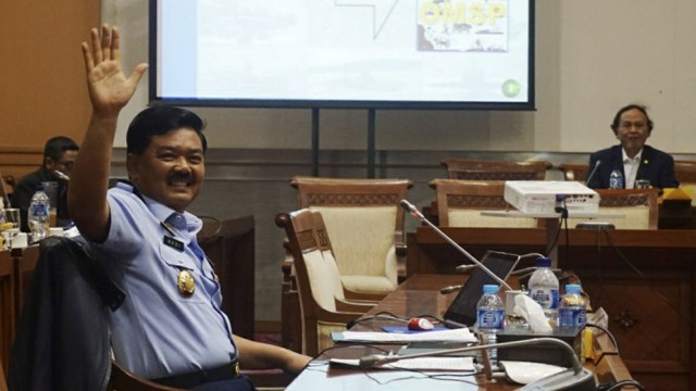 Hadi Tjahjanto saat fit and proper test (Foto: Nugroho Sejati/kumparan)