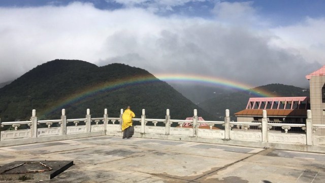 Pelangi Terlama di Taiwan (Foto: Chinese Culture University)
