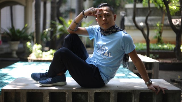 Pemain film "Susah Sinyal" Ernest Prakasa (Foto: Aditia Noviansyah/kumparan)