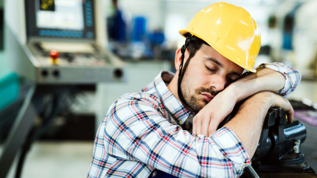 Tidur sebentar saat kerja (Foto: Thinkstock)