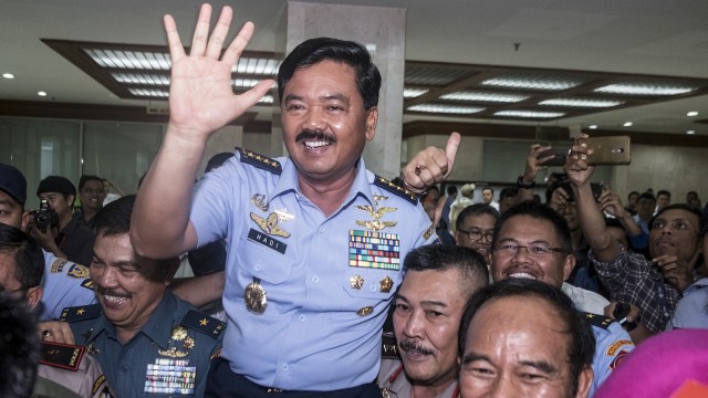 Marsekal TNI Hadi Tjahjanto (Foto: ANTARA FOTO/Latiko)
