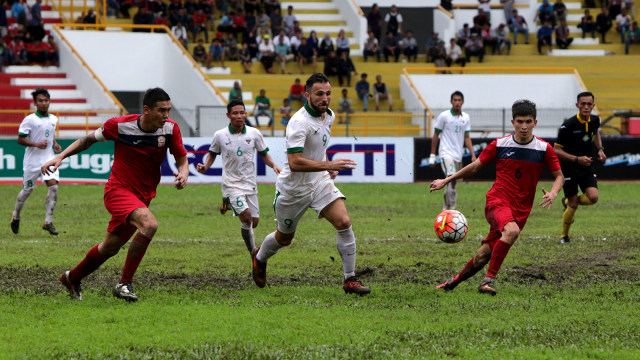 Pemain timnas Indonesia Ilija Spasojevic (Foto: ANTARA FOTO/Irwansyah Putra)