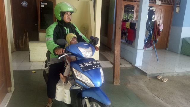 Driver Grabbike, Susi (Foto: Adhim Mugni/kumparan)