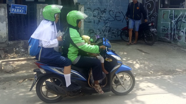 Driver Grabbike, Susi (Foto: Adhim Mugni/kumparan)