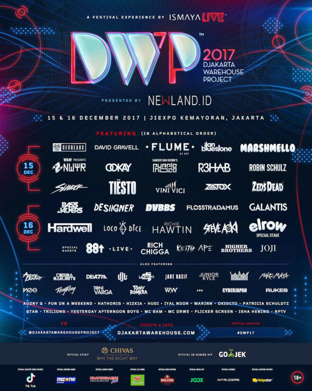 Djakarta Warehouse Project 2017 Merilis Lineup Harian  (1)